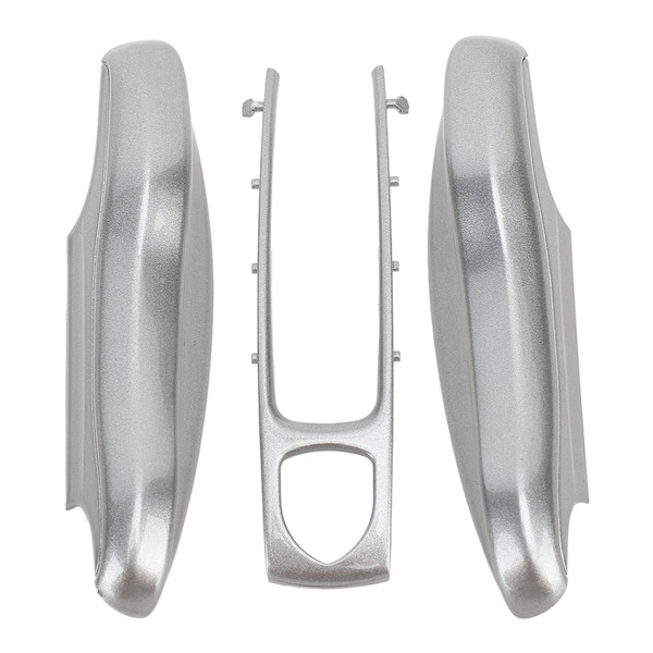 Car Smart Key Cover Case Keyless Entry Remote Key Fob Protector Shell for Panamera Cayenne 911 Taycan GT Silver Style