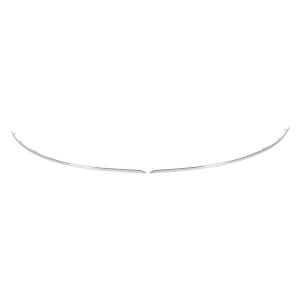 Pair of Rear Bumper Molding Trim ABS Chrome 2048851021 Replacement for Benz C230 C300 C350 with Sport Pkg