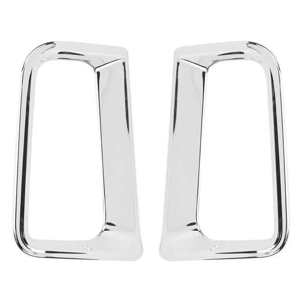 2PCS Rear Fog Lamp Cover Exterior Decoration Replacement for Alphard Vellfire 15‑20