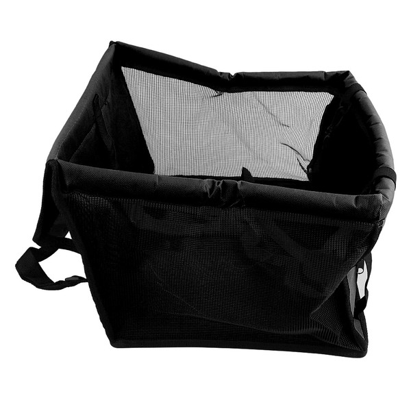 Breathable Car Pet Dog Seat Cover Oxford Fabric Pet Carrier Mesh Basket Black