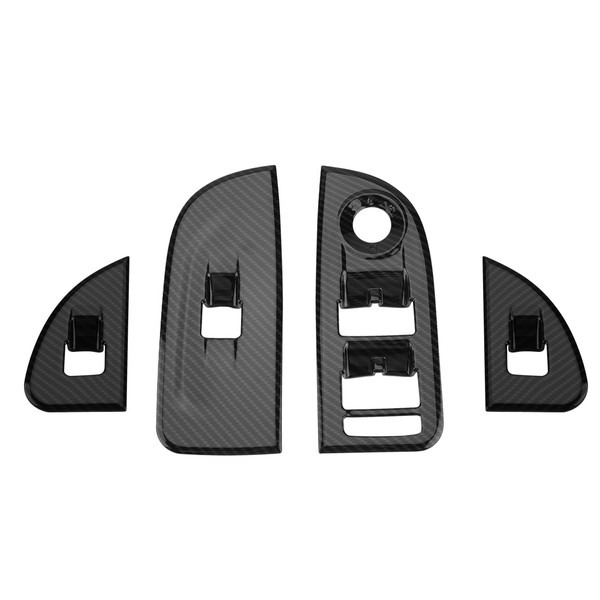 Car Interior Inner Window Control Lift Switch Frame Cover Trim for Alfa Romeo Giulia