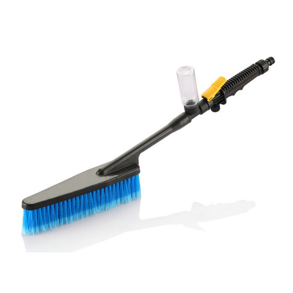 Car Wash Brush Long Handle Cleaning Brush with Soap Sprayer for Motorcycle Kitchen Car Wash Brush