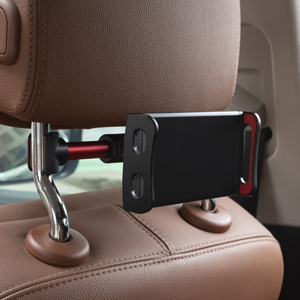 Car Tablet Holder Backseat Headrest Phone Stand 4-10.5 inch Phone Tablet Holder Replacement for iPhone X 8 iPad 1 2 3 4 Mini
