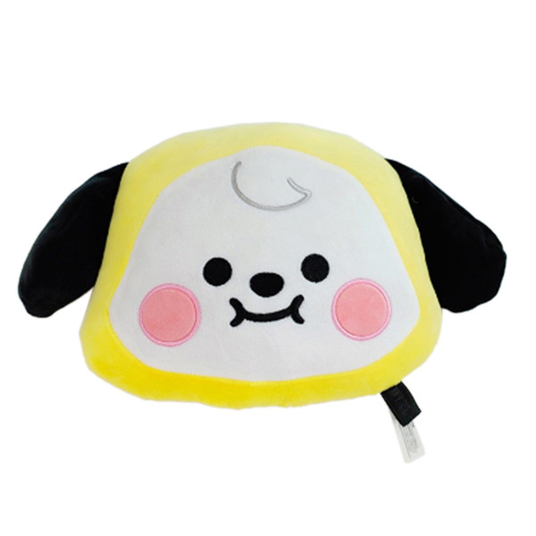 Car Neck Pillows Cute Animal Shaped Headrest Pressure Relief Support Cervical Protection Pillow Dog 23cm