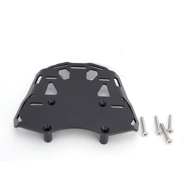 Aluminium Alloy Motorcycle Conversion Rear Luggage Rack Holder Shelf for Honda PCX 150 2014+(black )