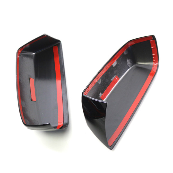 Glossy-Black Side Door Mirror Cover Overlay Replacement For Chevy  2014-2020