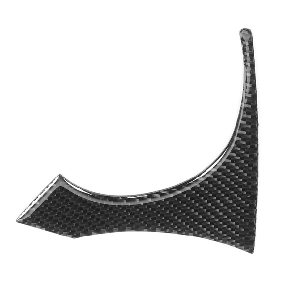 Instrument Panel Side Cover Speedometer Frame Carbon Fiber Trim Fit for Mitsubishi Lancer LHD 2008‑2016