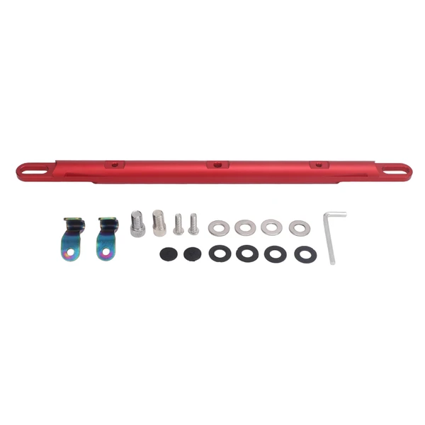 Motorcycle Balance Bar Aluminum Alloy Lightweight Strong Load Bearing Handlebar Cross Bar for NMAX155 125 Red