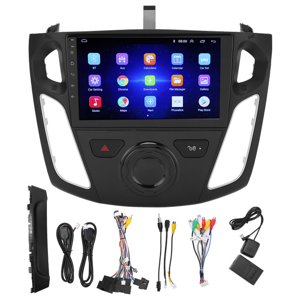 9in Car Navigation for Android Bluetooth Car Adaptations Replacement for Focus 20122018(2+32G )
