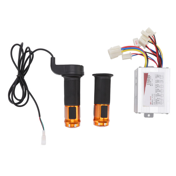 Brush Motor Speed Controller DC36V 800W Speed Regulator Module with Turn Handle for Electric Bicycle Scooter Mower