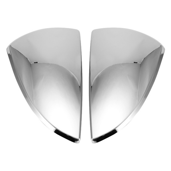 2pcs/set Car Rearview Mirror Cover Trim for Lexus ES200 18-19 (Electroplating Silver)