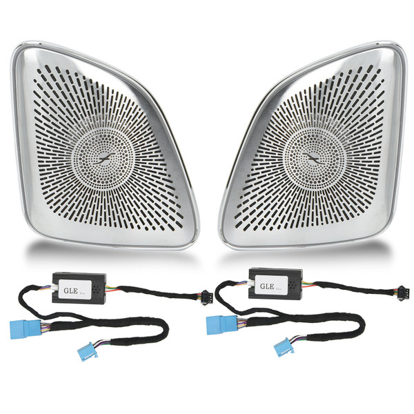 64 Color Tweeter Cover With LED Ambient Lighting Replacement for Mercedes‑Benz GLE GLS‑Class W167 X167 2020 Onwards