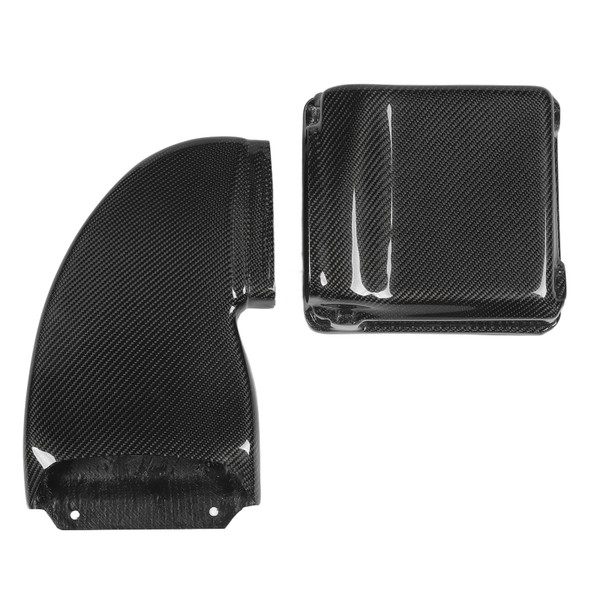 Carbon Fiber Air Intake Box Replacement for Mitsubishi Lancer Evolution 7 8 9 2001 to 2007