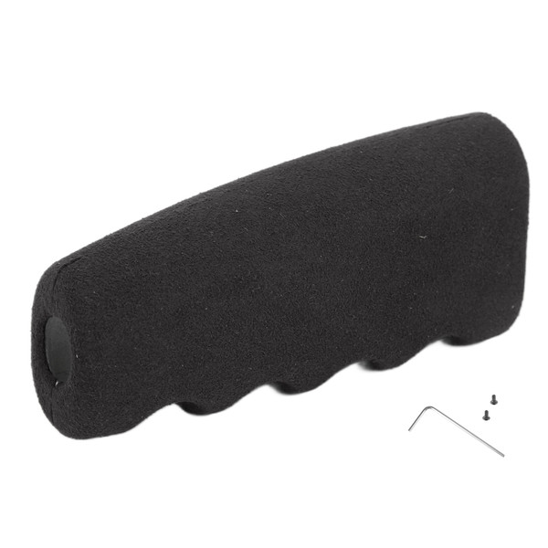 Handbrake Cover Sleeve Suede Trim Decoration Replacement for Ford Mustang 2015‑2021 LHDBlack