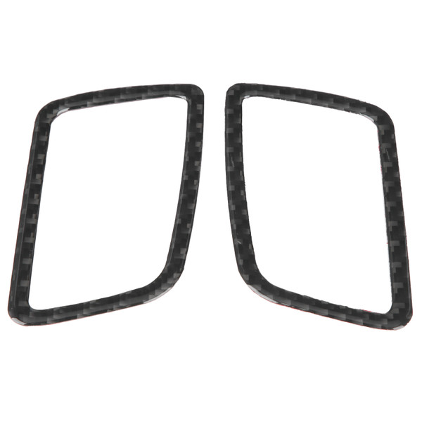 2pcs Carbon Fiber Dashboard Air Vent Cover Trim Paste Installation Fit for Honda CRV CRV 20162019