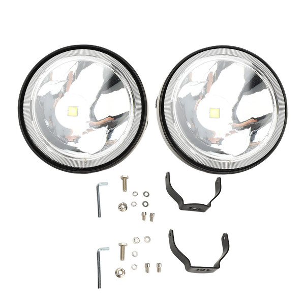 4 Inch Led Pod Light Super Bright Waterproof White Light Round Driving Spotlight for Car DC12‑48V