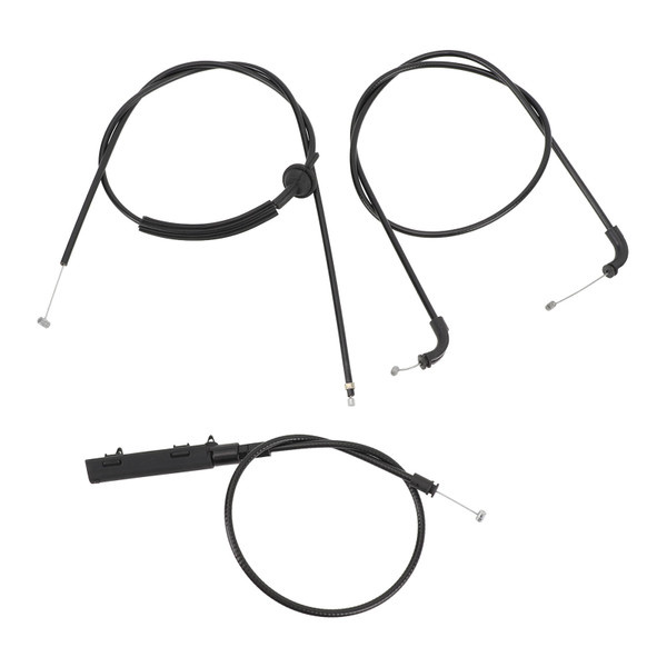 3Pcs Engine Hood Release Cable 51237197474 Enhanced Performance Hood Release Cable Wire for 740I 745I 745LI 750I 750LI 760I 760LI Alpina B7