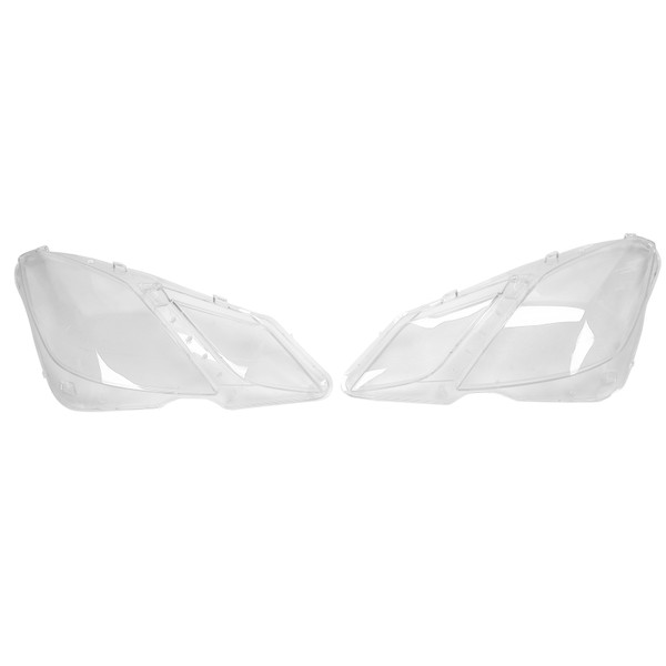 2Pcs Clear Headlight Cover Lens LeftRight Headlamp Lampshade Fit for MercedesBenz EClass C207 0912