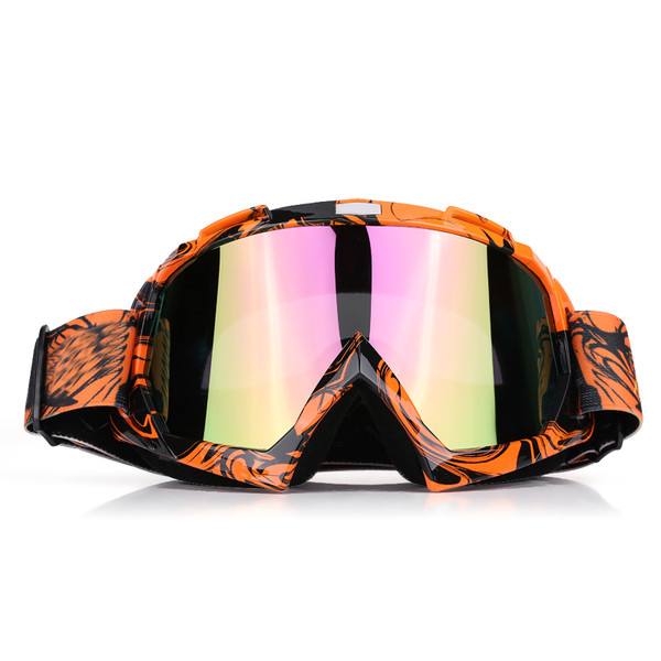 Motorcycle Motocross Off Road Dirt Bike Racing Goggles Glasses Eyes Protection #1