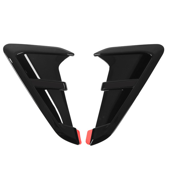 2pcs Gloss Balck Side Air Duct Vent Trim Covers Replacement for X4 G02 2019‑2022