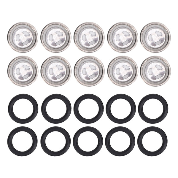 10pcs Brake Master Cylinder Sight Glass with O Ring Motorcycle Brake Master Cylinder Window for Motorcycle ATV Diameter: 12mm / 0.5in