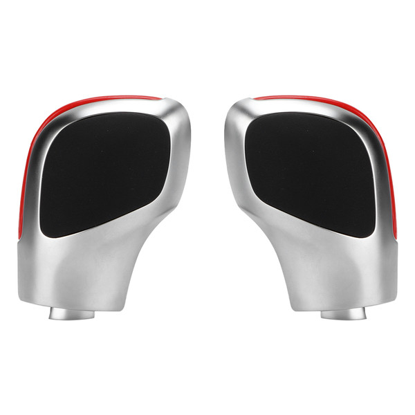 Shift Knob Gear Side Cover Trim Decoration Replacement for B6 B7 DSG Automatic Gear BoxRed