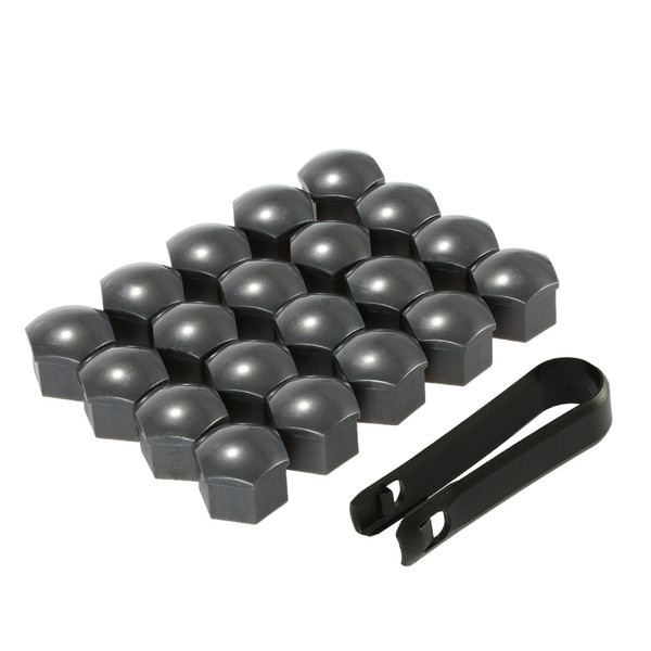 20Pcs 17mm Car Wheel Nut Cover Bolt Cap Removal Tool for VW AUDI