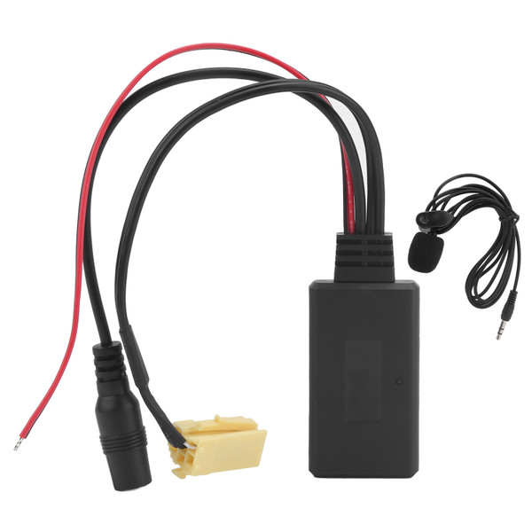 6Pin Bluetooth 5.0 AUX Audio Adapter with Microphone 59.1in Cable Fit for Fiat Ducato 2011