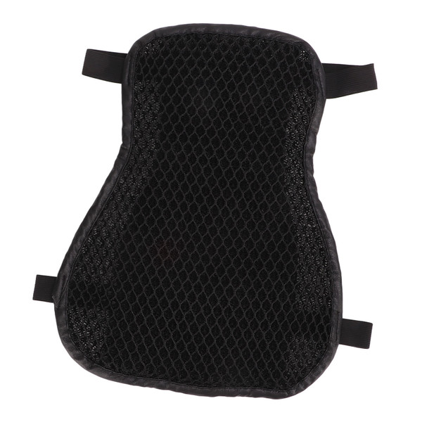 Motorcycle Double Layer Seat Cushion Breathable Anti Slip Seat Pad L Size for Street Car Recreational Vehicle Off Road