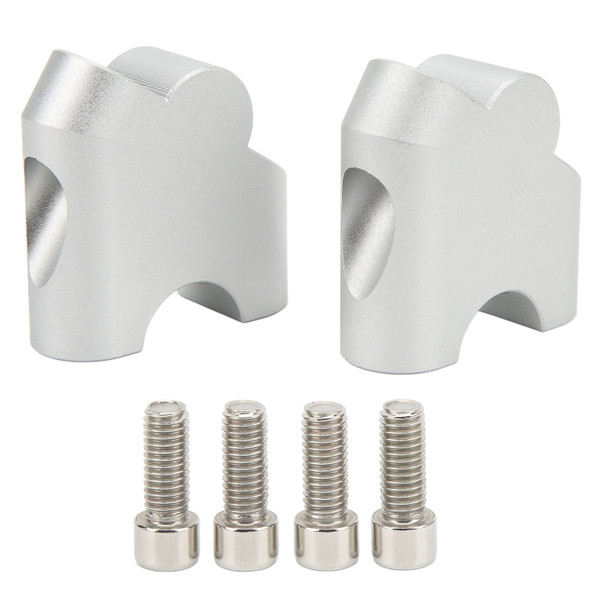 2pcs Motorcycle Handlebar Riser Clamp 30mm Raising Replacement for Suzuki V‑STORM DL