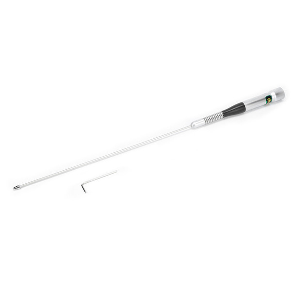 SP-40 100W UHF Dual Band Antenna for Walkie Talkie Car Taxis(Silver )