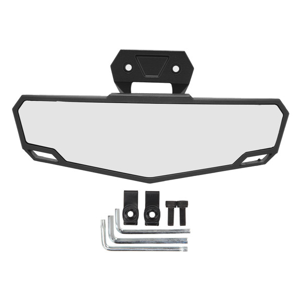 UTV Center Rear View Mirror 2883763 Wide Angle Convex Rearview Mirror Replacement for Polaris RZR PRO XP 2020 to 2023