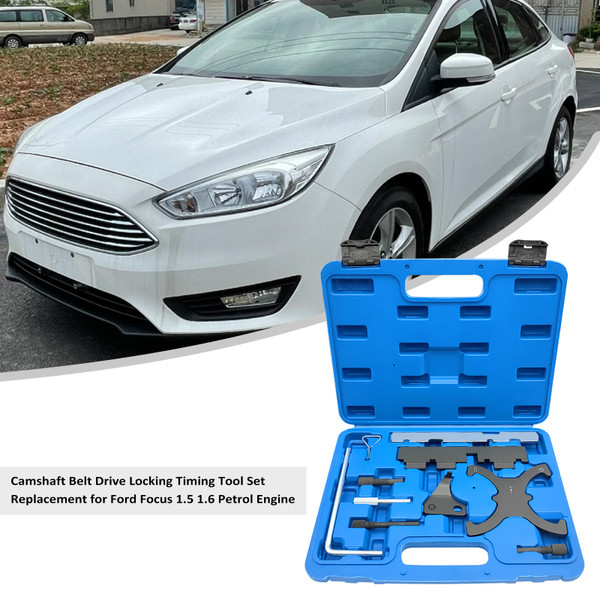 Camshaft Belt Drive Locking Timing Tool Set Replacement for Ford Focus 1.5 1.6 Petrol Engine