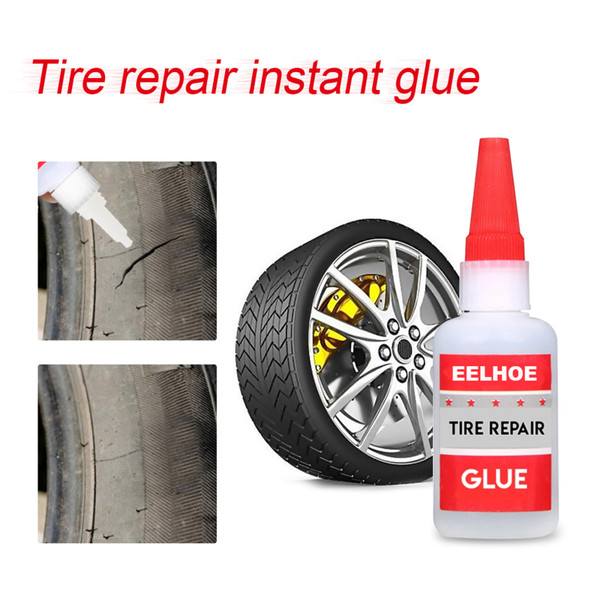 EELHOE 30g Tire Repair Instant Glue Waterproof High Temperature Resistant Tire Scratch Repair