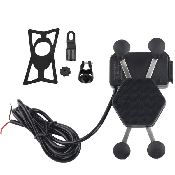Motorcycle Bicycle Cellphone Holder Mobile Phone Mount Srand