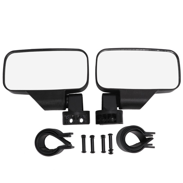2PCS UTV ATV Side Rearview Mirrors Adjustable Replacement for Polaris RZR All Year Models Except 170