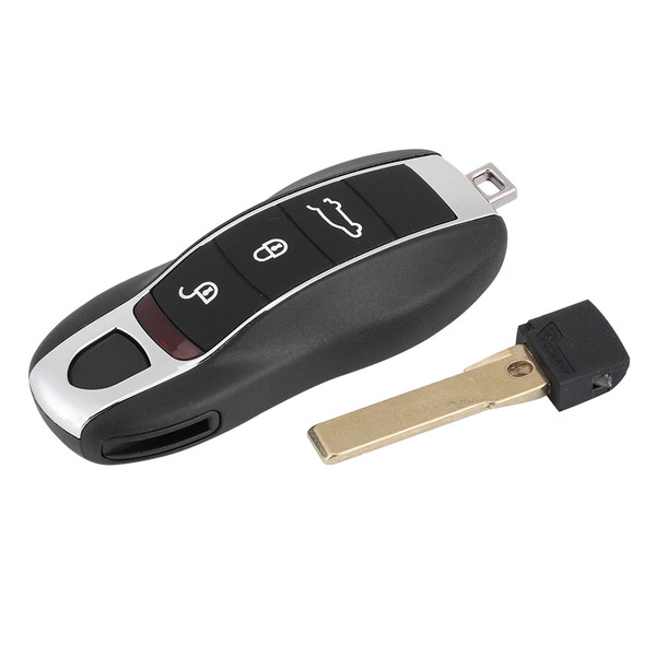 Keyless Entry Remote Car Key Fob 3 Buttons Fit for Porsche KR55WK50138 KR55WK50136