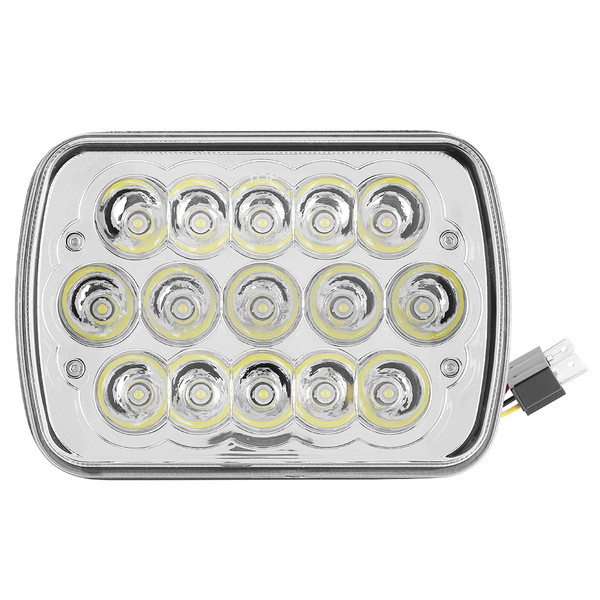 7 Inch 45W LED Headlight Front Light HeadLamp for Jeep Wrangler 2007-2015