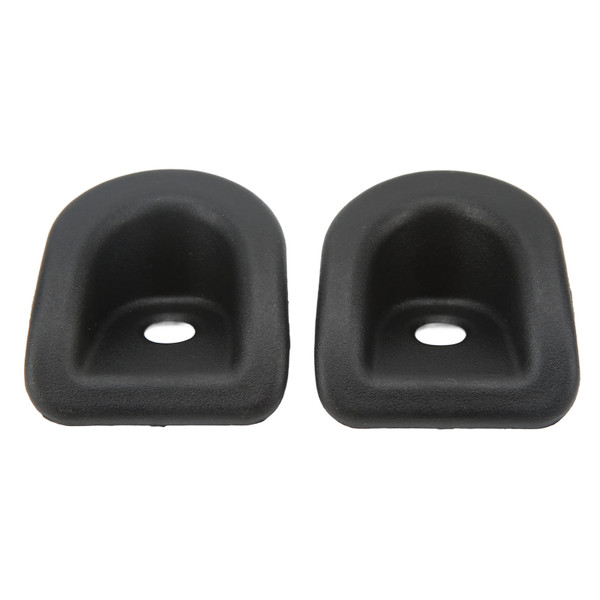 2 Pcs Door Lock Knob Grommet 7R3Z 63220A51 AC Left Driver Door Trim Panel Bezels Replacement for Ford Mustang 2006‑2014 Black