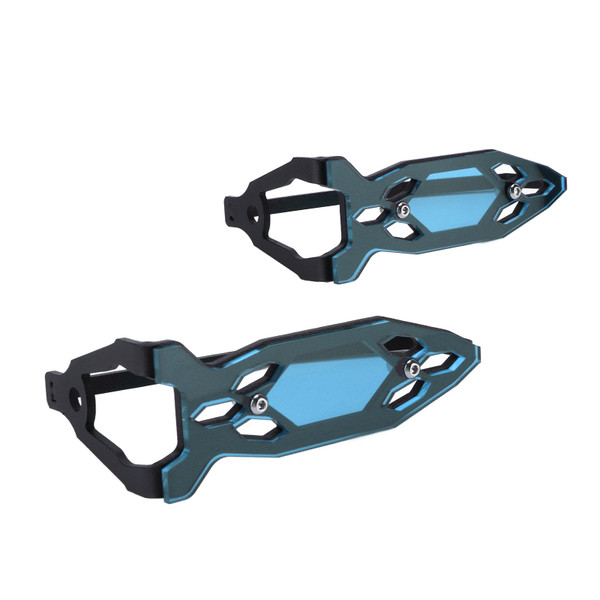 2 Pcs Motorcycle Turn Signal Lamp Protector Motorcycle Refitting Replacement for R1200GS R1250GS ADVBlue Front