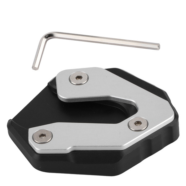 Enlarge Kickstand Side Stand Extension Plate Non-Slip Pad Fits for Yamaha MT09 TRACER 900gt