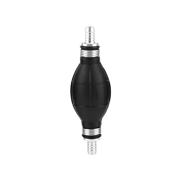10mm Rubber & Aluminum Fuel Pump Line Hand Primer Bulb Gas Petrol For Car Boat Marine Outboard