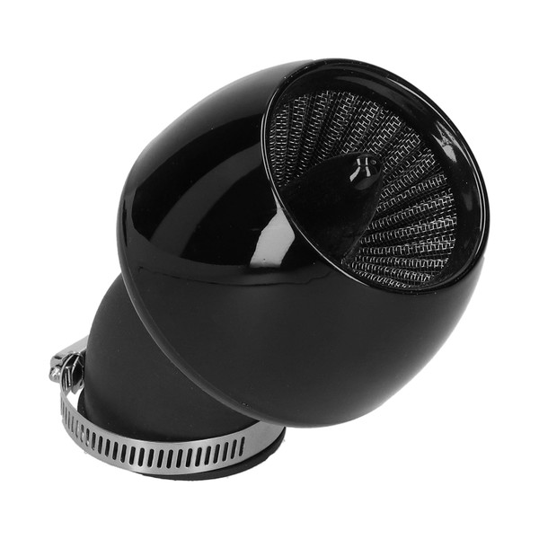 Motorcycle Air Filter Replacement Black for 28‑48mm Inner Diameter Pipe Motorbikes