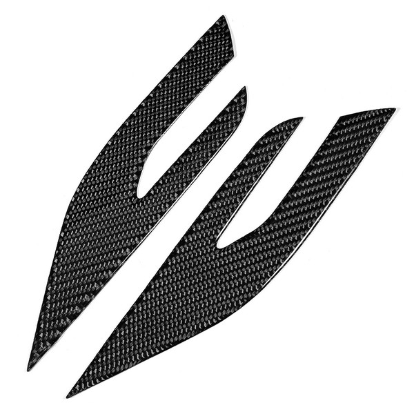 Carbon Fiber Car Headlight Cover Decoration Sticker Fits for Toyota Camry 2018-2019