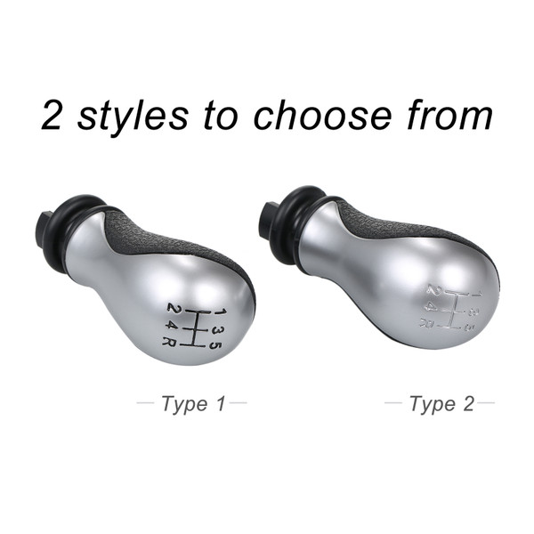 Car Gear Shift Knob 5 Speed Car Gear Shift Shifter Knob Stick Head Manual Replacement for Citroen C5 2001-2008 Xsara Picasso 1999-2008