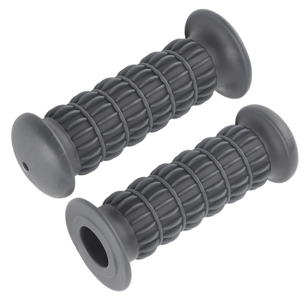 Universal Shakeproof Non Slip Rubber Grips Motorbike Accessory for 25‑28mm Motorcycle HandlebarGray