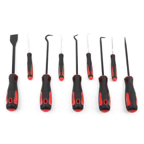 9pcs Car O ring Oil Seal Removal Puller Tools Pick Hook Scraper Kit