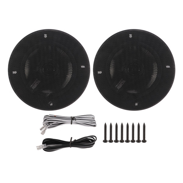 2pcs Car Speaker 5in Round Universal 160W 91dB 12V Good Sound Quality Audio Tweeter for Vehicles