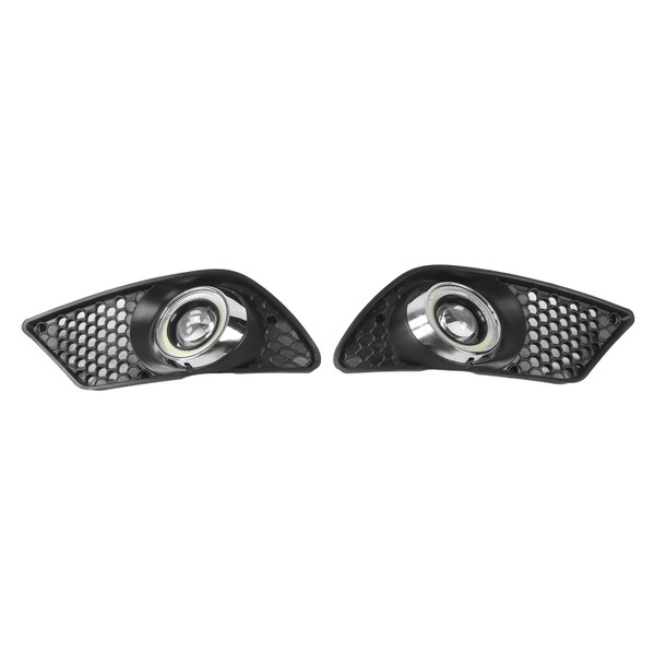 2pcs Front Bumper LED Fog Light Grill A2048850353 Replacement for MercedesBenz C CLASS W204 20082010