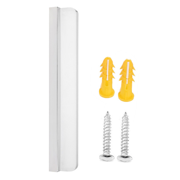 Modern Simple Acrylic LED Bedroom Bathroom Wall Lamps Mirror Lights AC 86-265V(White)